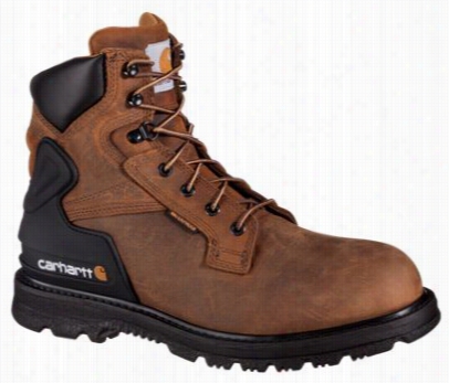 Carharttt Core 6' Waterproof Steel Toe Work Boots For Men - Aurochs/brown - 8m