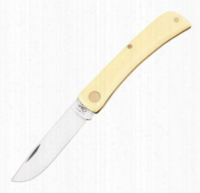 Case Yellow Hnadle Knife - Sod Buster Jr.