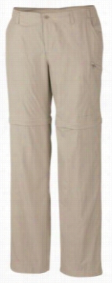 Columbia Aruba Convertible Pants For Ladies - Fossil - S