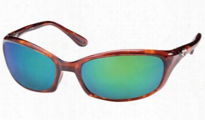 Costa Harpoon 400 Polarized Sunglasses - Tortoise/green Mirror