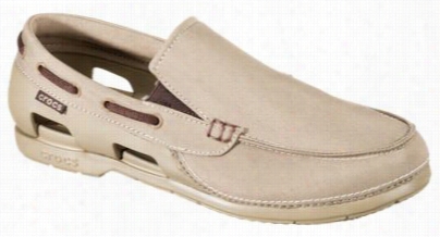 Crocs Beach Line Slip-on Boat Shoes For Men - Khaki - 7