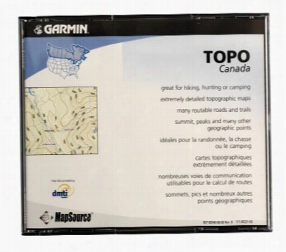 Garmin Mapsource Ttopo Canada Cd