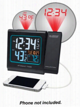 La Crosse Technology Projection Alarm Clock