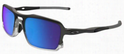 Oakley Triggerman Polarized Sunglasses - Mattt Eblack/sapphire Mirror