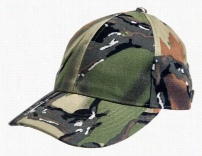 Predator Camo Stanadrd Brim Cotton Cap - Predato R Dcee Ption Green