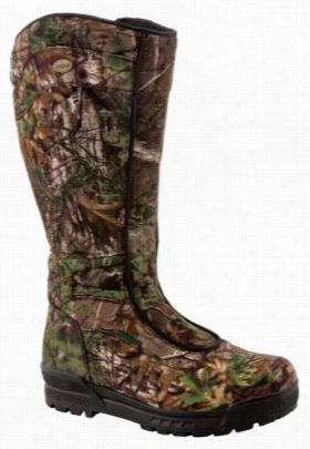 Redhead Bayou Watprroof Side Zip Sanke Hunting Boots For Men - Realtree X Trag Reen - 14 W