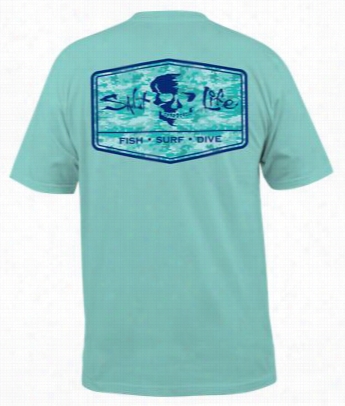 Salt Life At Ease T-shirt For Men - S