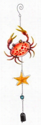 Sunset Vista Designs Crab And Starfish Suncatchre