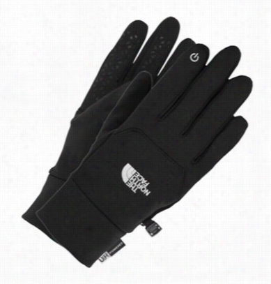 The North Face Etip Gloves For Men - Tnf Black - L