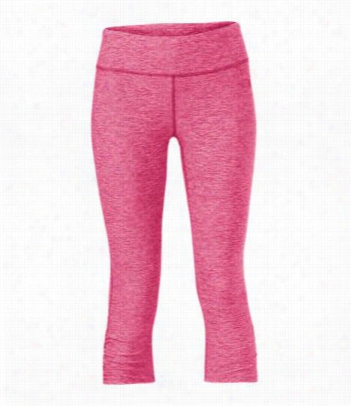 The North Face Motivation Cropped Legggings For Ladies - Luminous Scallop Heather - L