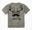 I Mustache You T-Shirt for Youth - Short Sleeve - Athletic Heather - M