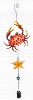 Sunset Vista Designs Crab and Starfish Suncatcher