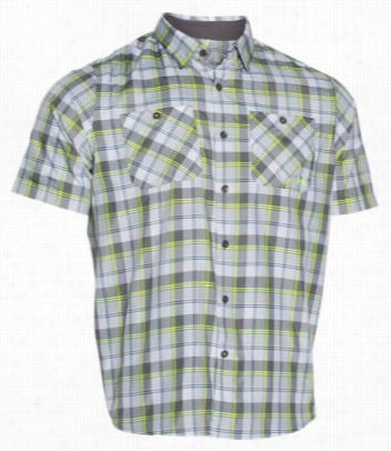 Under Armour Chesapeake Plaid Shirt For Men - Granitte/xray - L