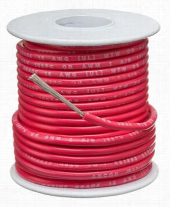 Ancor Marine Grade 18 Awg Primitive Wir - Mini Spool- Red