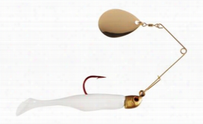 Bass Assassin Red Daddy Jig - White