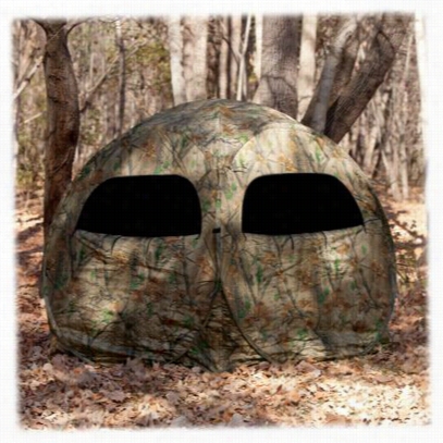 Big Gae Treestands Quantum Sring Stteel Ground Blind