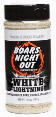 Boar's Nigh Tout Whire Lightning Grill Seasoning - 14.5 Oz