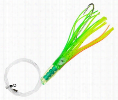 C &a Mp; H Lures Rattle Jet Saltwater Lure - Rigged - Gren/chartreuse