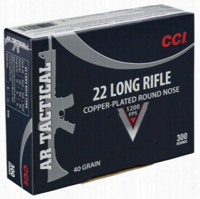 Cci Long Rifle Ar Tactical Ammo - Jhp - 3300 Rouns