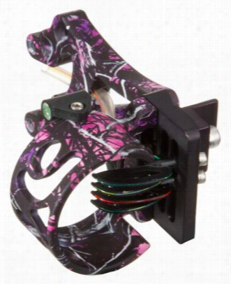 Cobra Bushwhacker Bow Sight With Light - Muddy Girl Camo