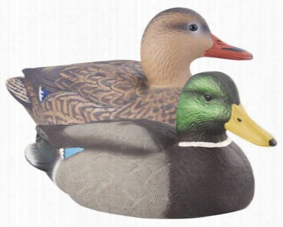 Drake Waterfowl Systems Breeze-ryder Standard Mallards Duck Decoys - 12-pack