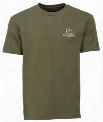 Ducks  Unlimited Banding Tgether Duet T-shirt For Men - S