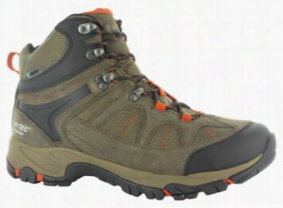 Hi-tec Freedom Lite I Wp Waterproof Hiking Boots For Men - Smokey Brown/taupe/red Rock - 7m