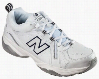 New Balance 608v4 Training Shoes For Ladies - White - 10 Medium