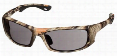 Optic Edge Camo Crossfire Sunglasses - Camo/smoke