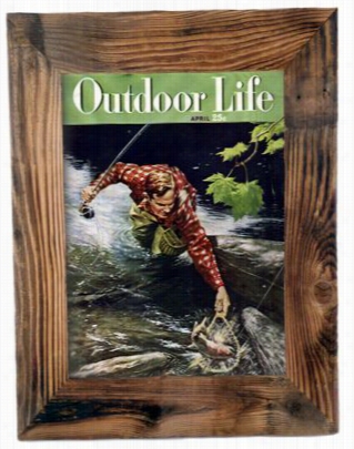 Outdoor Life Fishing Fram Ed Canvas Print - 18' X 22'