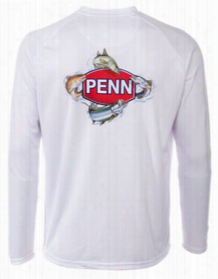 Penn Inshore Performance T-shirt For Men - White - M