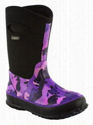 Perfect Storm Cloud High Waterproof Boots For Youth - Black/purple/pink - 2m