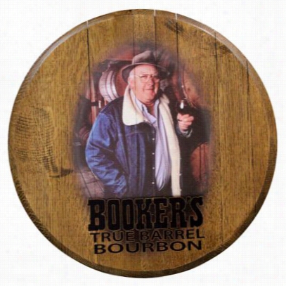 Promoional Wood Products Barrel Head - Booker's