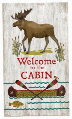 Red  Orse Welcome To The Cabin Vintage Sogn - 26' Xx 15'