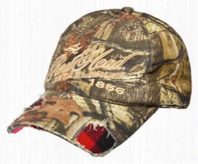 Redhead Buffaalo Plaid Camo Hunting Cap For Men