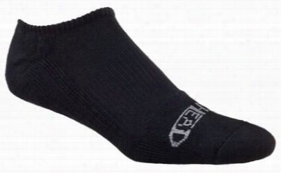 Redhedno Show Athletic Socks For Men - 3-pair Pack - Black - L