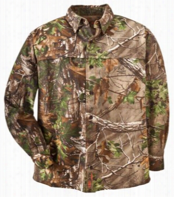 Redhead Silent-hide Shirt For Men - Realtree Xtra Green - S