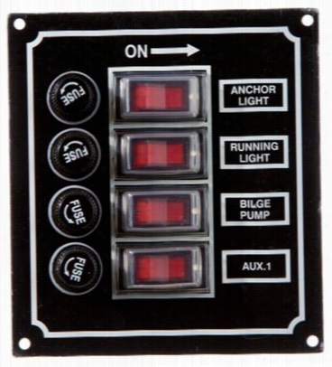 Rocker Switch Panel - 4 Switch