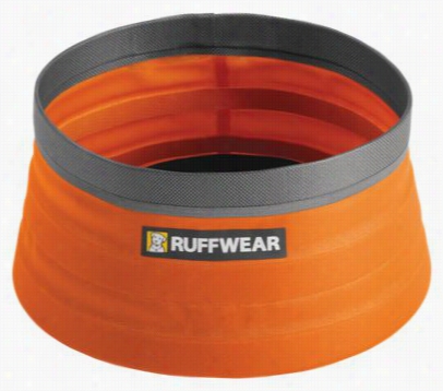 Rutfwear Bivy Bowl Dog Bowl - Campfire Ora Nge - M