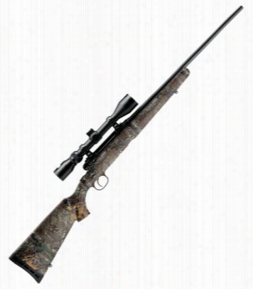 Savage Axis Bolt-action Rifle By The Side Of Scoppe - Realtree Xtra - .243 Winchester