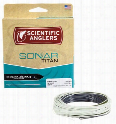 Scientific Anglers Sonar Titan Intermediate/sink 3/sink 5 Fly Line- Line Wt 7