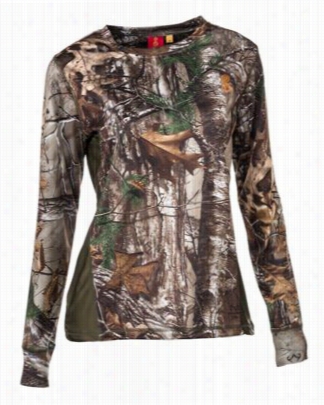 She Outdoor Tech T-shirt - Protracted Sleevee - Realtree Xtraa - M