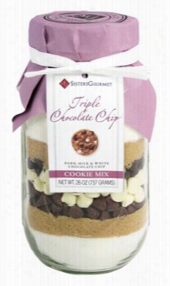 Sisters' Gourmet Triple Chkcolate Hew Cookie Mix