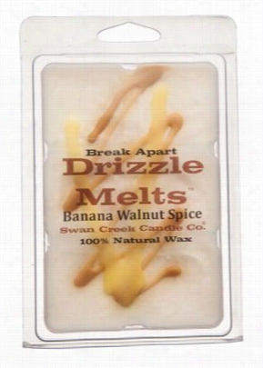 Swan Creek Candle Co. Drizzle Melts Scented Melting Wax - Banana Walnut Spice
