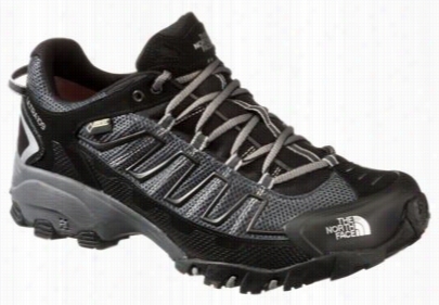 The North Face Ultra 109 Gtx Gore-t Ex Running Shoes For Men - Tnf Black/dark Shadow Grey - 10 M