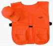 RedHead Blaze Cap and Vest Combo for Men - Blaze Orange - OSFM