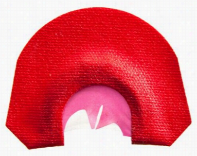 Tom Teasers Custom Calls Hot Sauce Diaphragm Turkey Call - Red/red