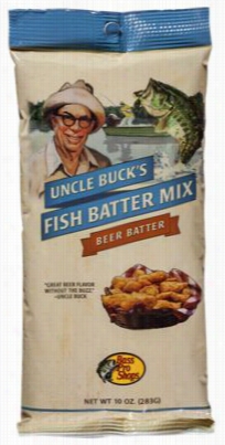 Uncle Buck's Beer Batter Mix - Light Ly Seasoned - 10 Oz.