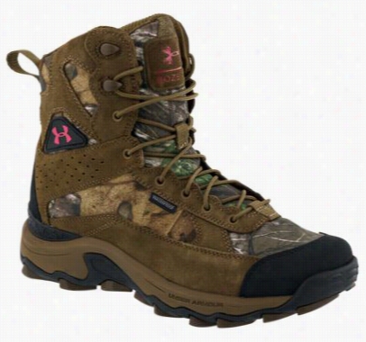 Under Ramour Speed Freek Bozeman Waterproof Huntinb Boots For Ladies - Realtree Xtra/uniform - 10