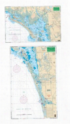 Waterproof Navigation Charts With Large Mark - Florida - Charlotte Harbor - Model 01e